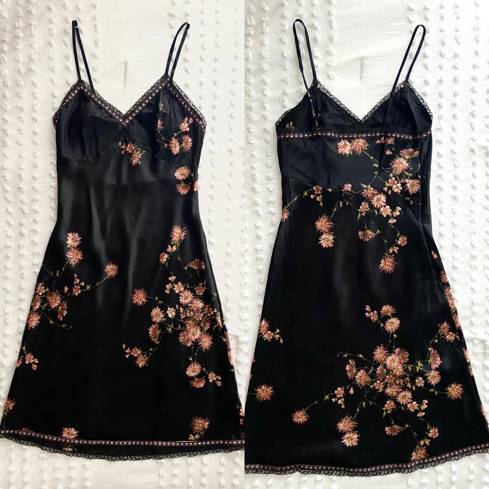 Vintage Dior Floral Slip Dress
